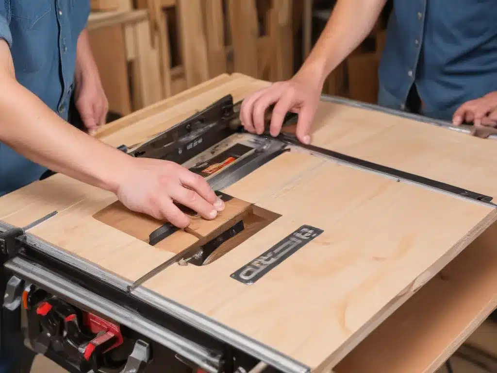 A Beginners Guide to Using a Table Saw