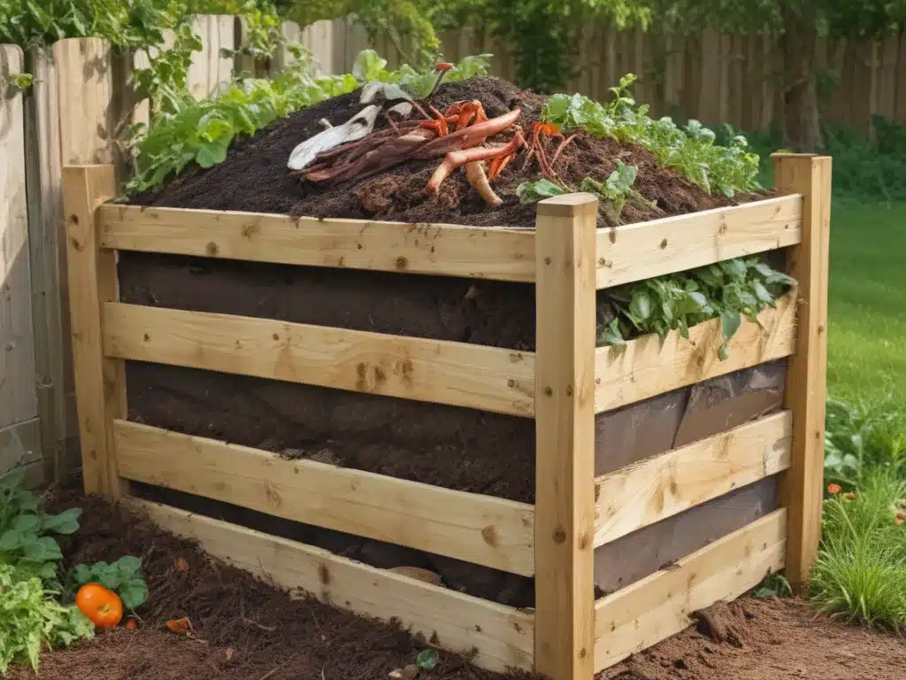 Building Your Own Garden Compost Bin