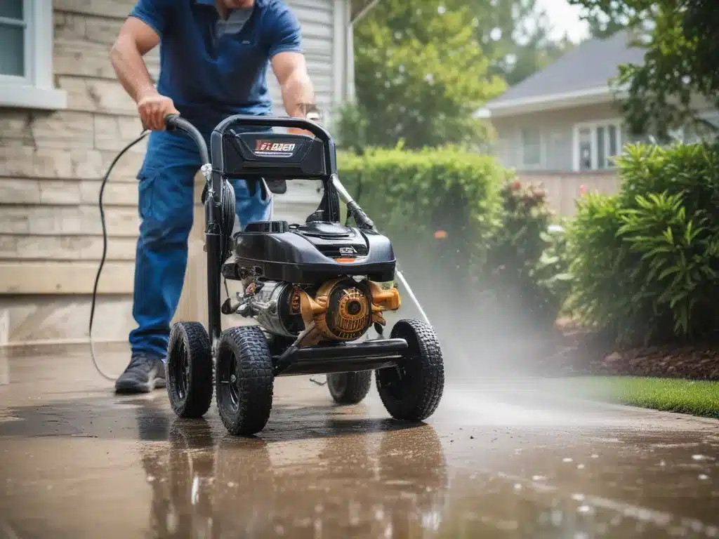 Choosing a Pressure Washer for Home Use
