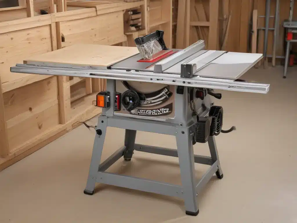 Choosing the Best Table Saw for Small Shops