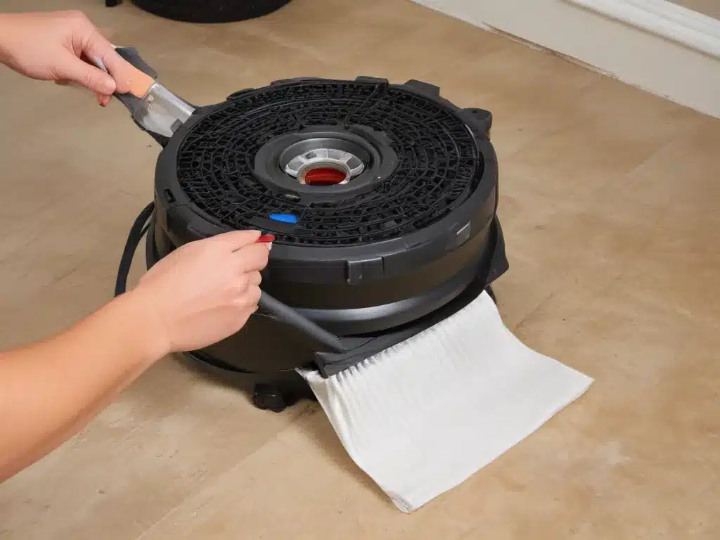 Clean The Filter on Your Shop Vac Regularly
