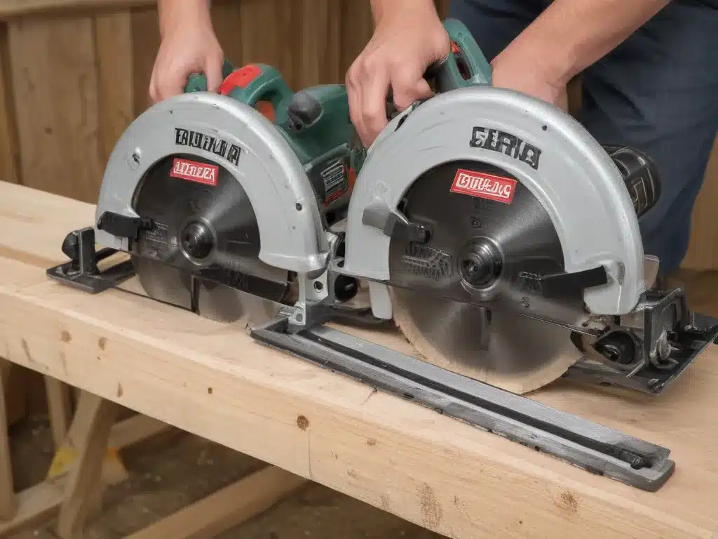Comparing corded circular saws – power and performance showdown