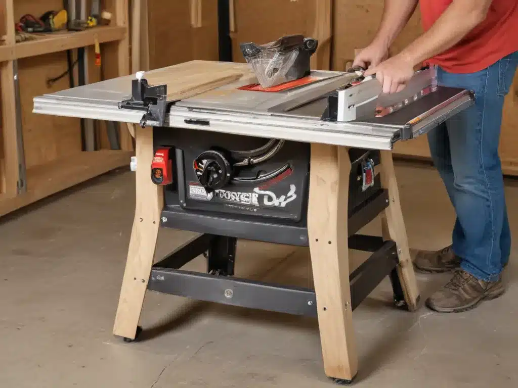 Contractor table saws – the backbone of jobsite woodshops