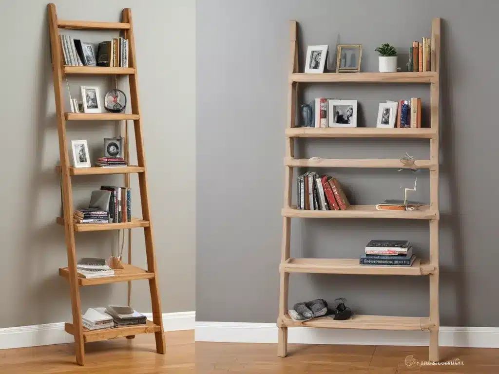 Convert a Ladder into a Stylish Bookshelf