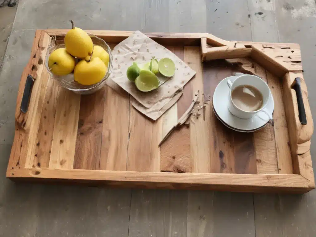 Craft Your Own Unique Serving Trays from Scrap Wood