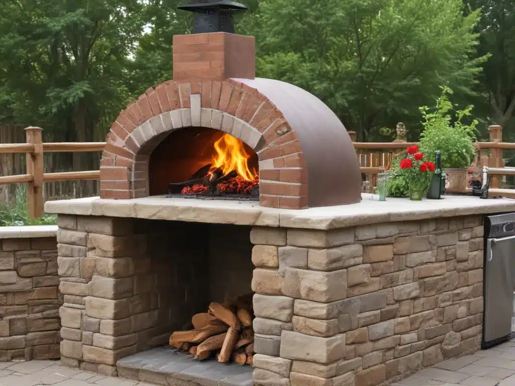 Create an Outdoor Pizza Oven for Entertaining