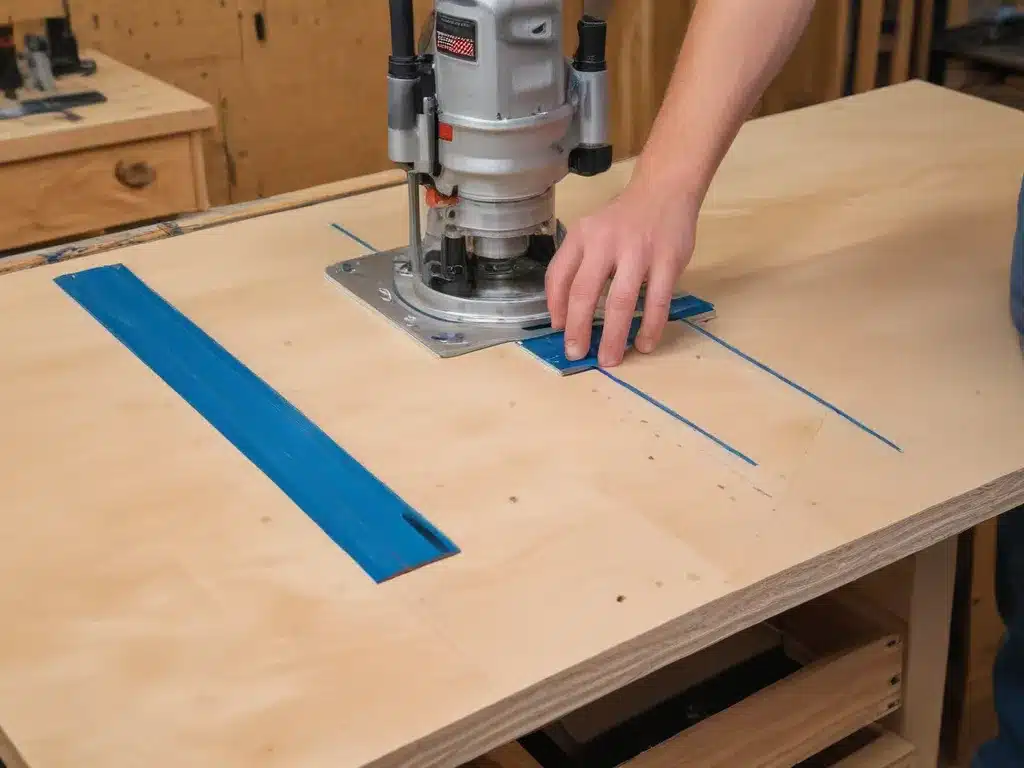 Cutting Dadoes on a Router Table for Shelves