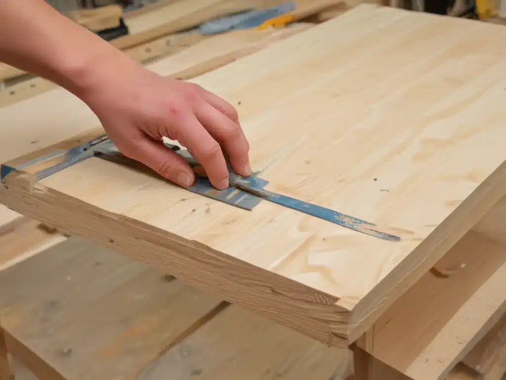 Cutting Grooves for Shelves with a Dado Blade