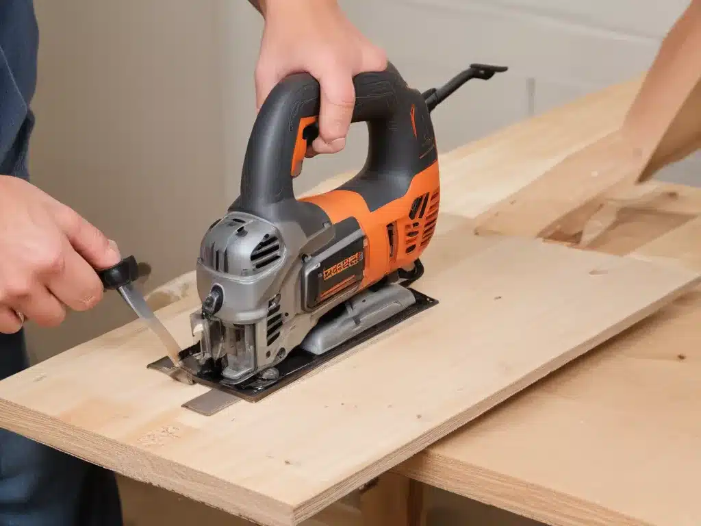 Cutting and Sanding with an Oscillating Tool