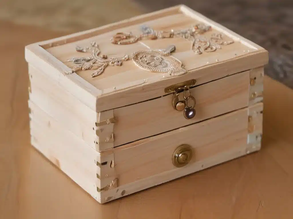 Design Chic Wooden Jewelry Boxes from Scraps