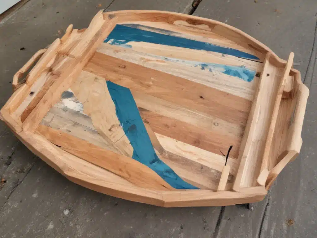Design Unique Serving Trays from Scrap Wood