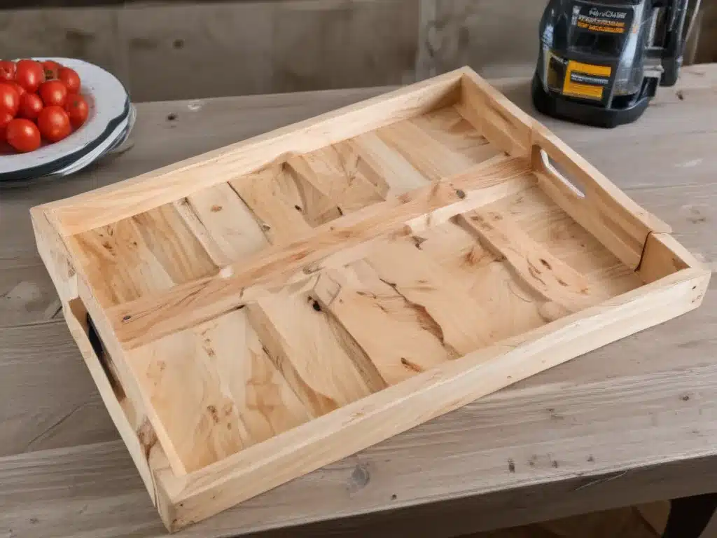 Design Unique Serving Trays with Power Tools