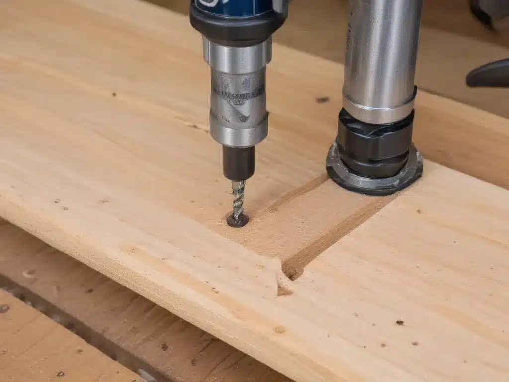 Drilling Pocket Holes with a Pocket Hole Jig