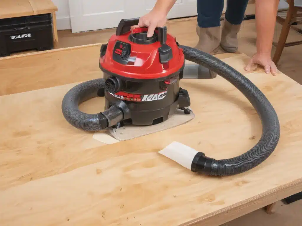 Dust Collection for Table Saws: Shop Vac or Air Cleaner?