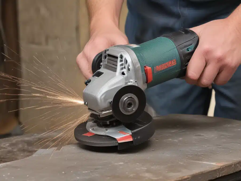 Finding the Right Angle Grinder for Metalworking