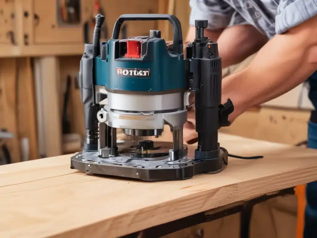 Getting Comfortable Using a Router for Woodworking