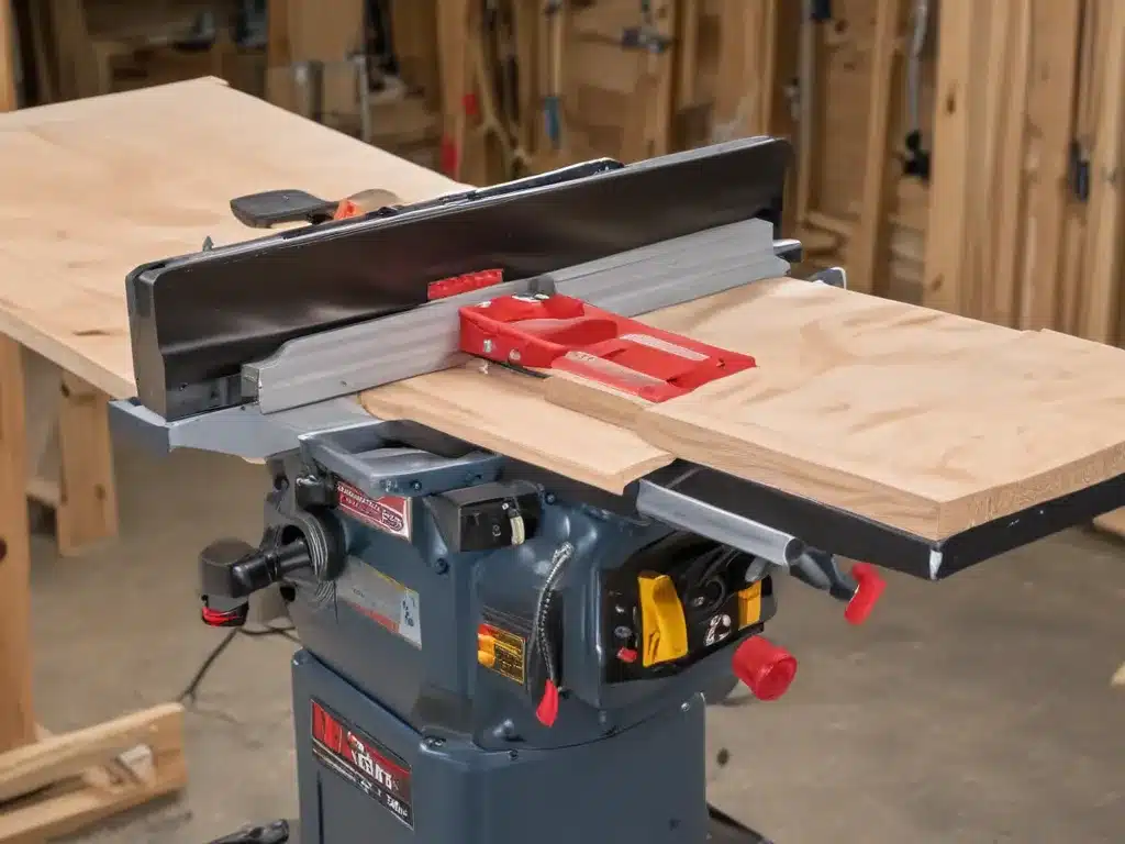 Getting the Most from Your Benchtop Jointer for Edge Jointing