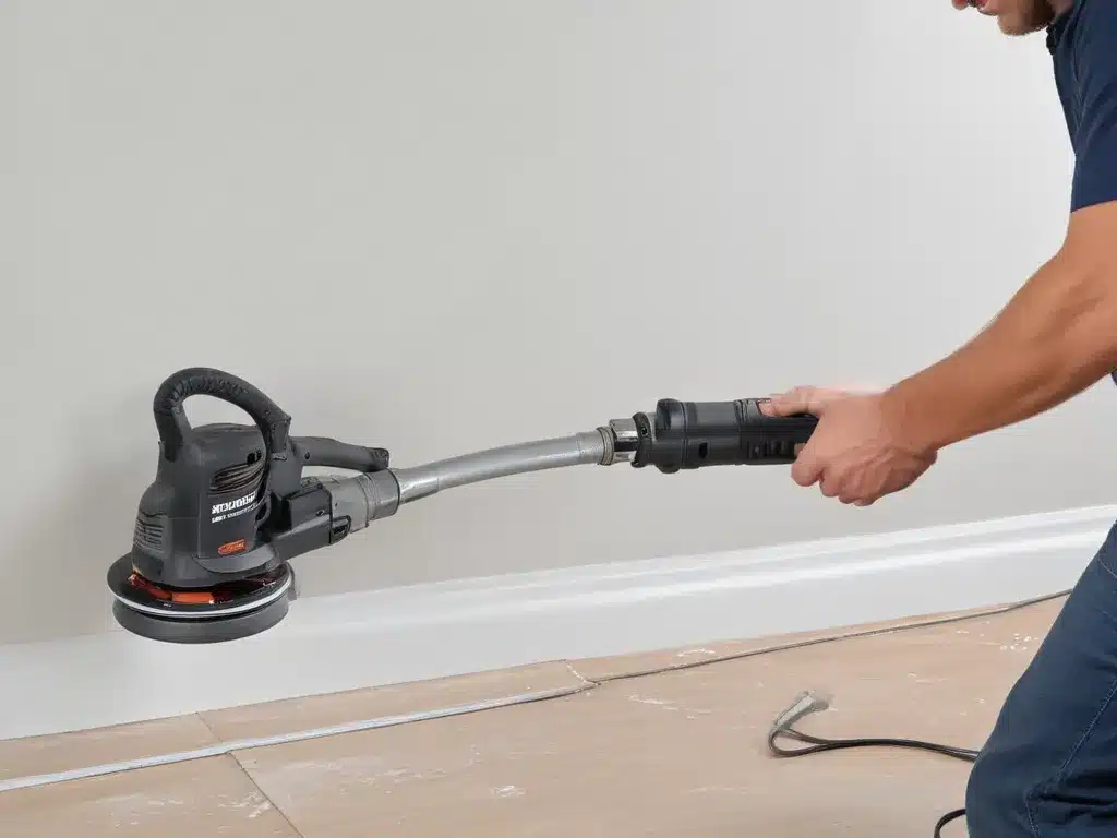 How to Achieve Super Smooth Finishes with a Drywall Sander