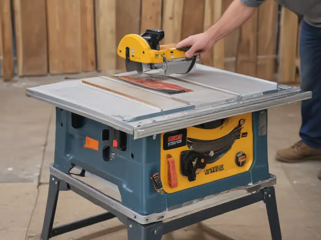 How to Choose the Right Wet Tile Saw for Projects