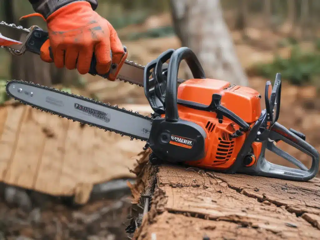 How to Sharpen Your Chainsaw Chain