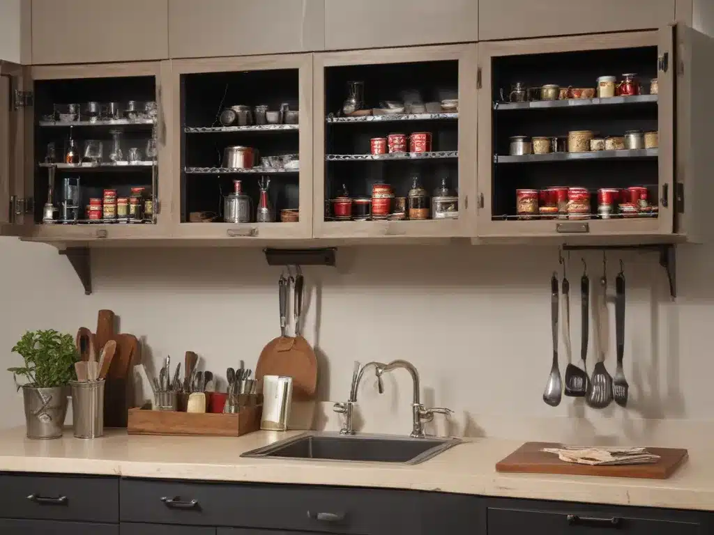 Keep Stock Organized With Wall Racks and Cabinets
