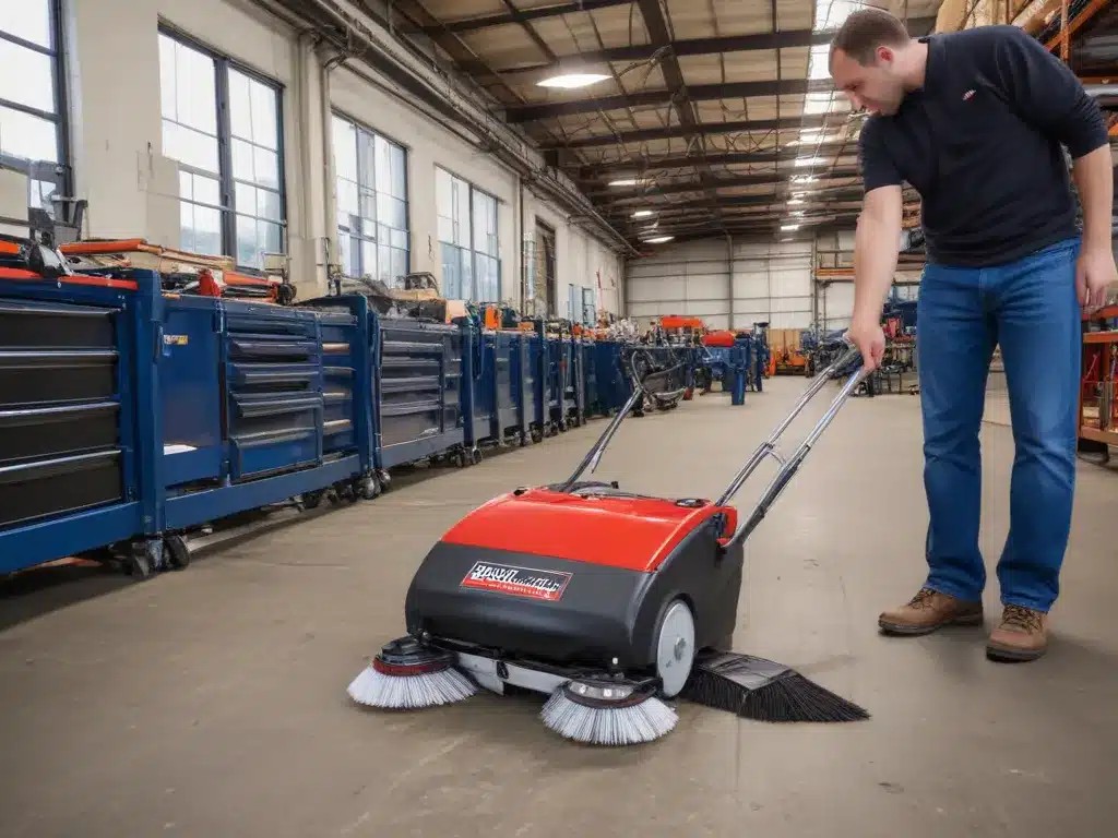 Magnetic sweeper/pickups – keeping your shop floor tidy