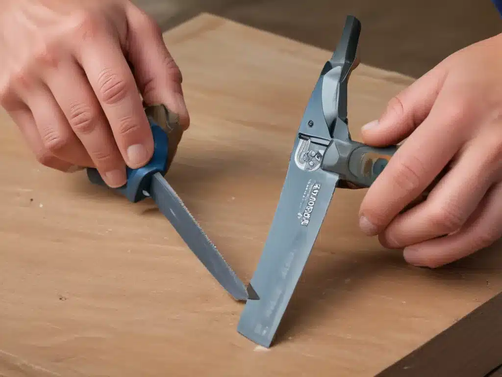 Maintain Bit and Blade Sharpness for Clean Cuts