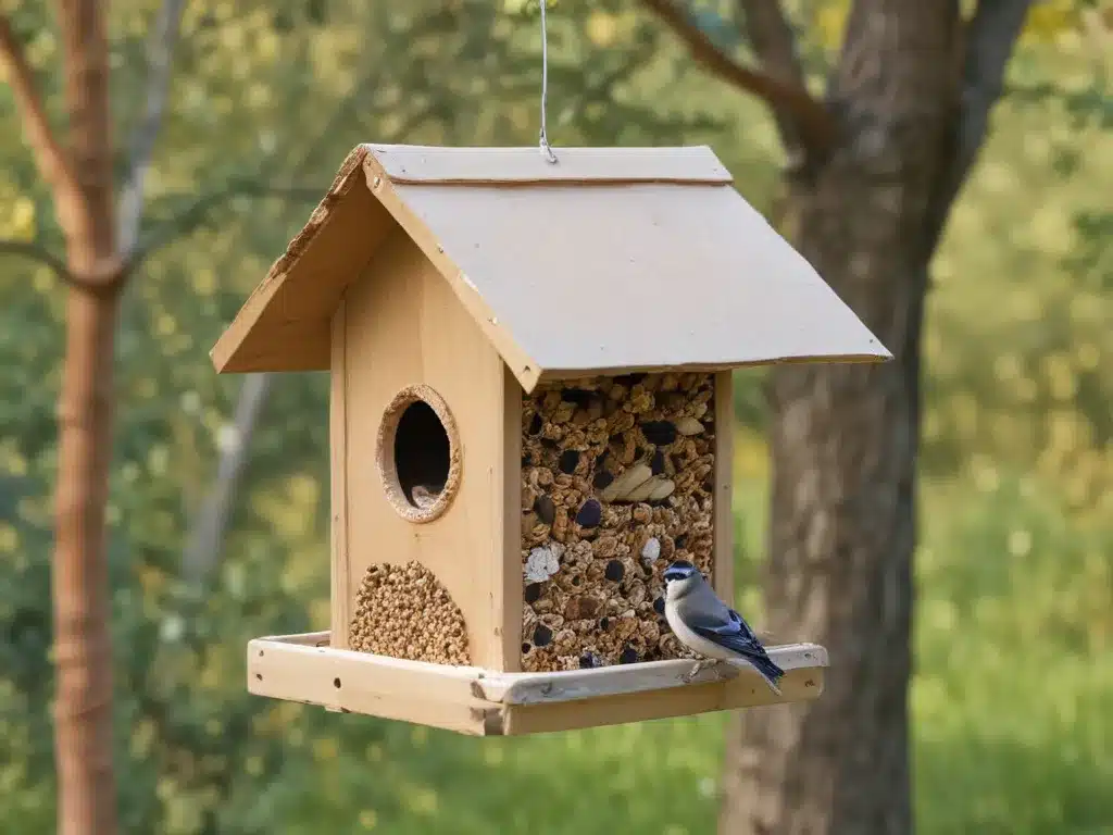 Make a Bird Feeder from Recycled Materials