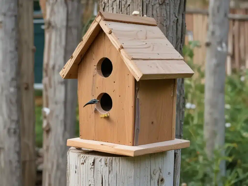 Make a Birdhouse from Scrap Wood