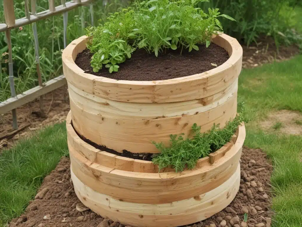 Make an Herb Spiral Planter for Your Garden
