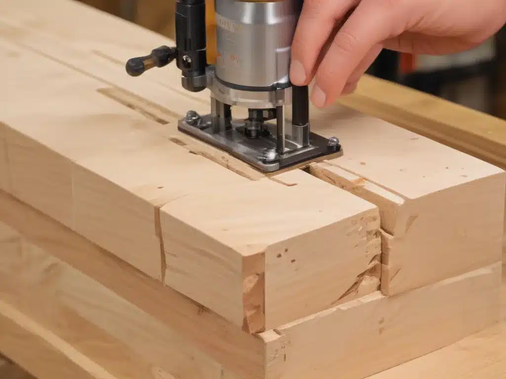 Mortise Cutting with Plunge Routers