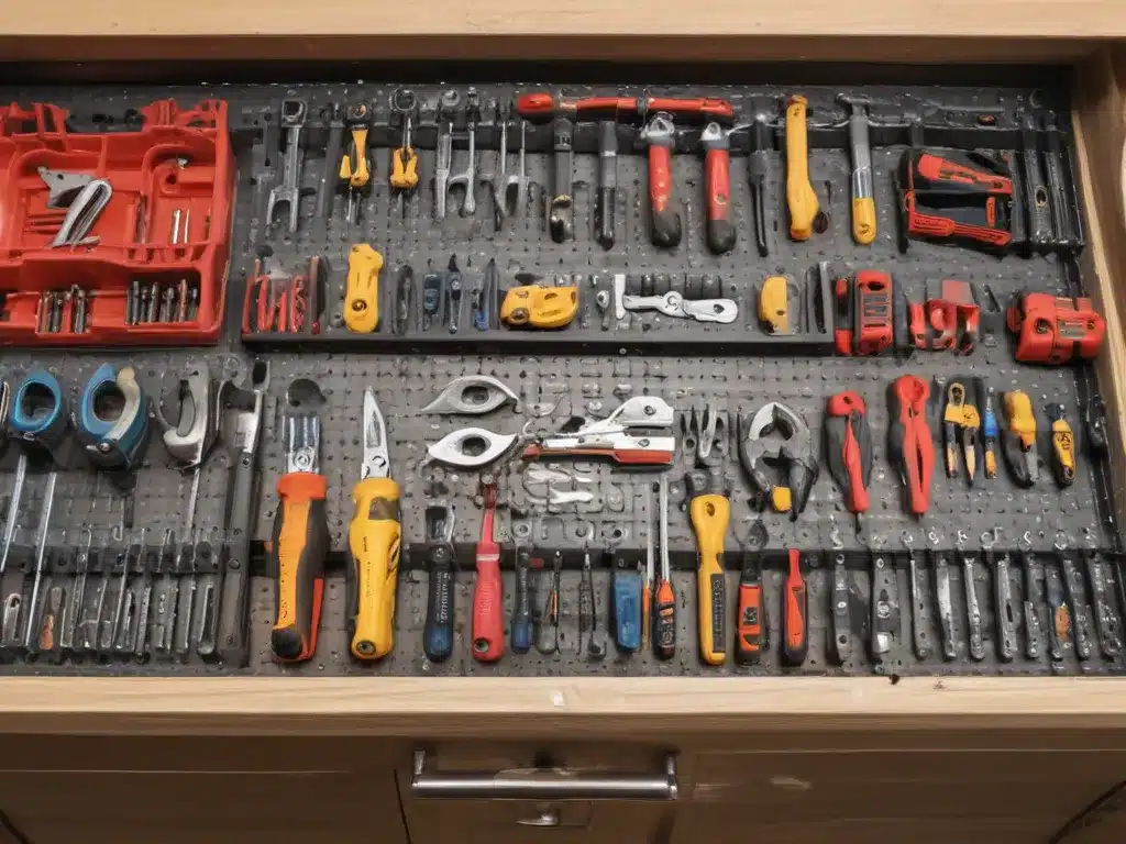 Organize Tools And Accessories For Quick Access