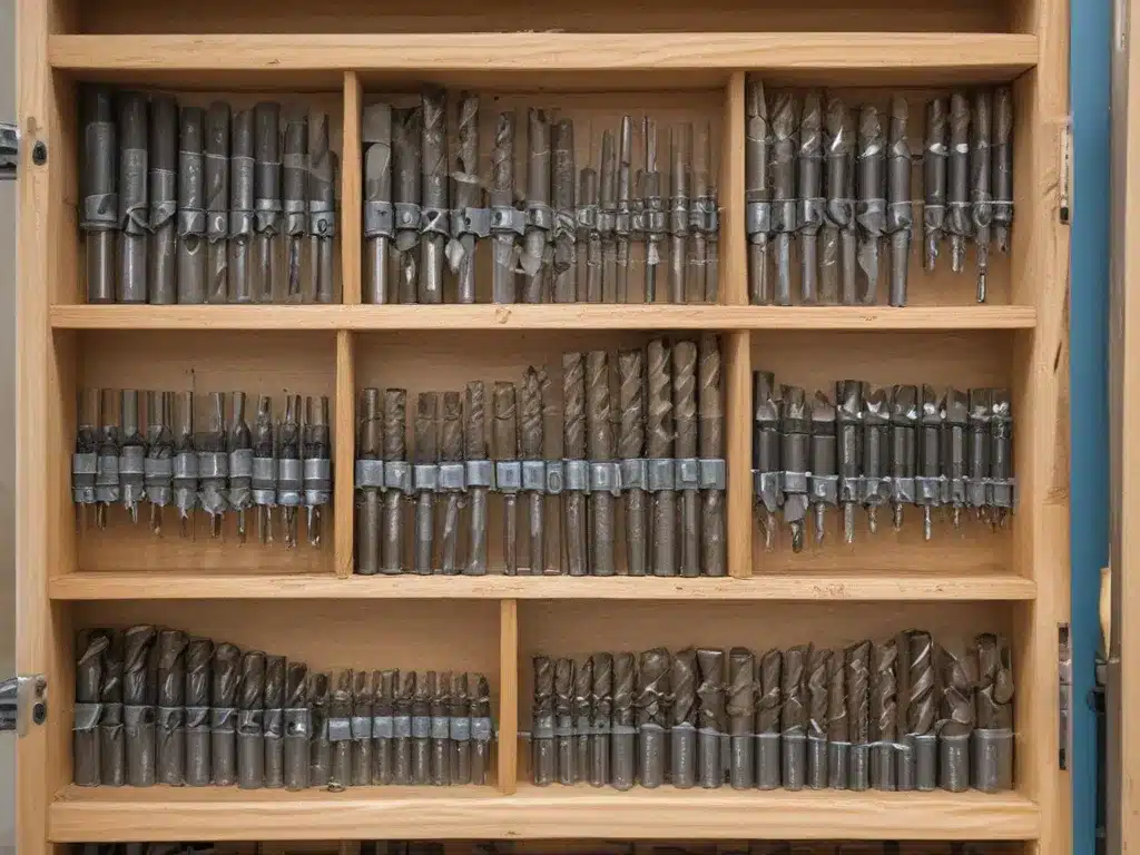 Organize all Your Drill Bits for Easy Access