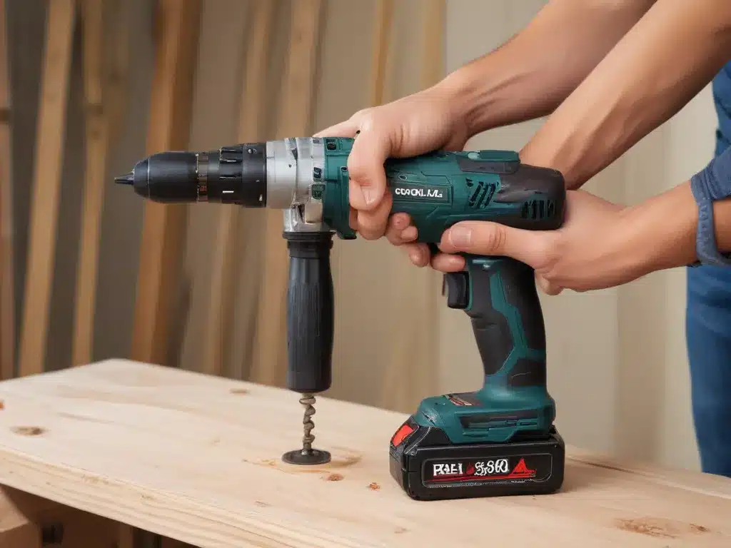 Picking the Perfect Cordless Drill for Home Projects