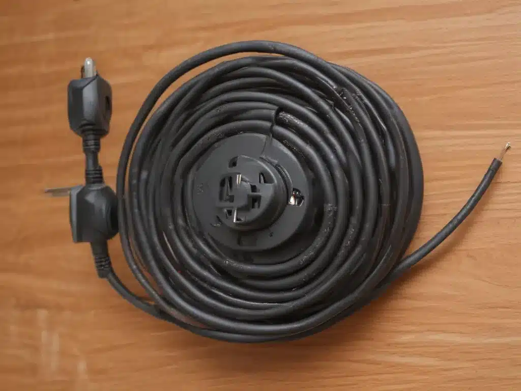 Prevent Electrical Hazards with Intact Power Cords