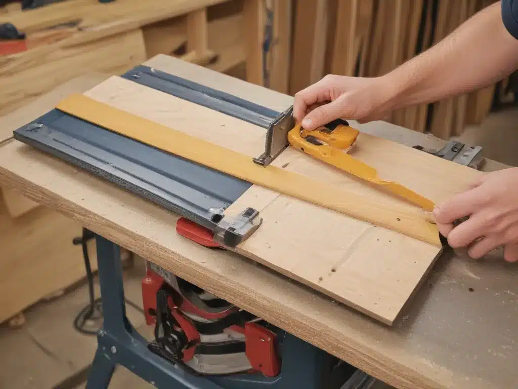 Preventing Table Saw Kickback for Safety