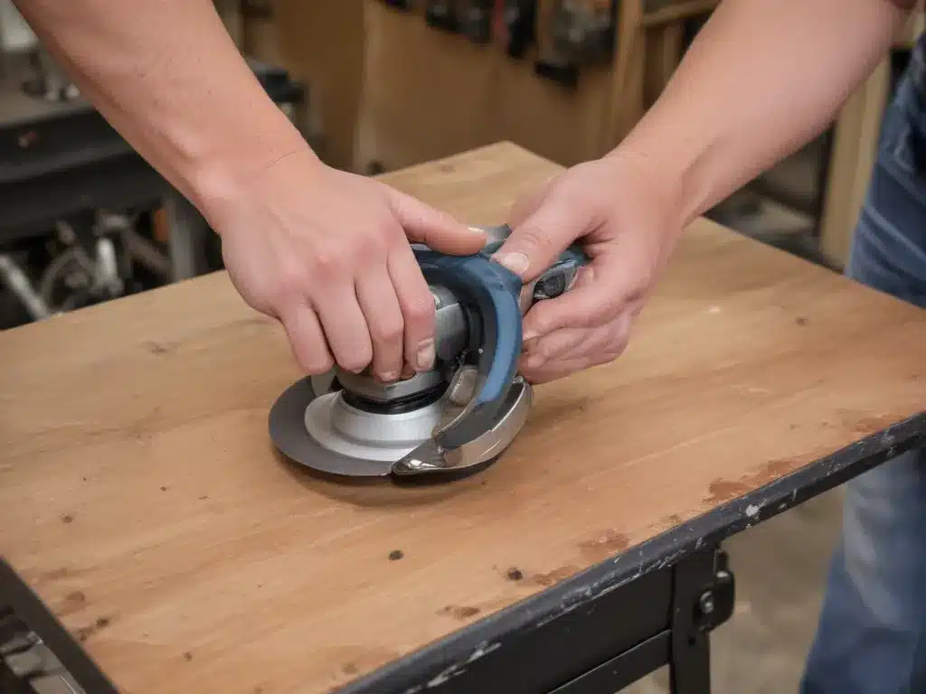 Proper Hand Placement And Grip For Grinder Safety