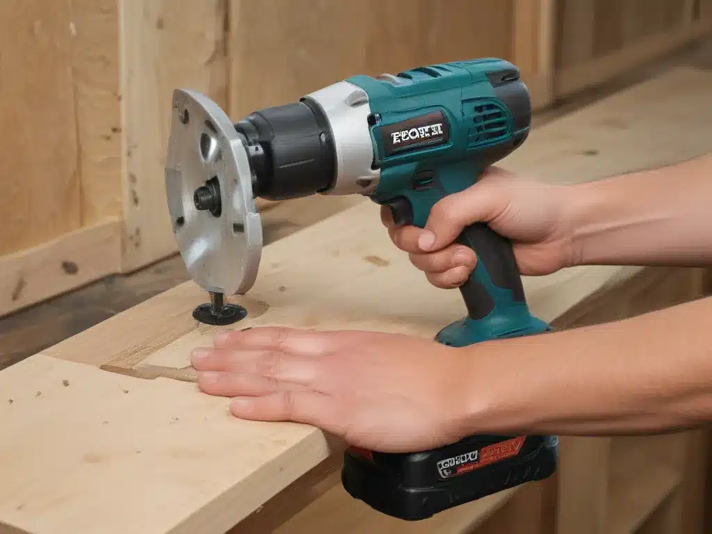 Proper Power Tool Hand Placement