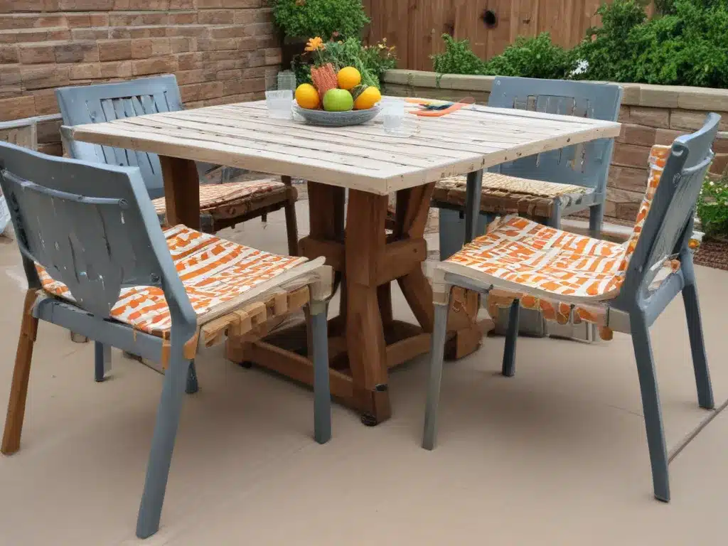 Reinvent Your Outdoor Space with DIY Patio Furniture