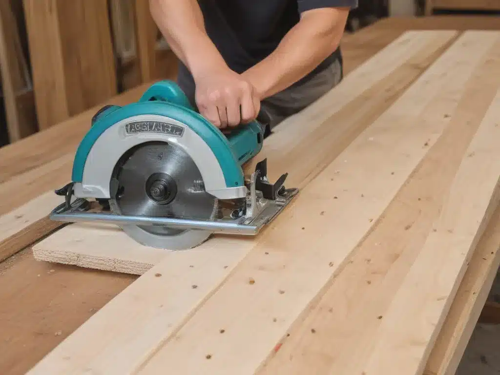 Ripping Long Boards with a Circular Saw