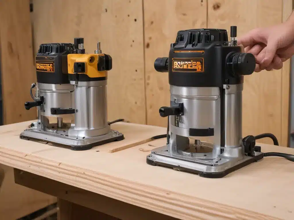 Router Roundup: Plunge vs Fixed Based Models for Woodworking