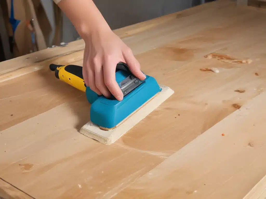 Sanding Wooden Surfaces to Perfection