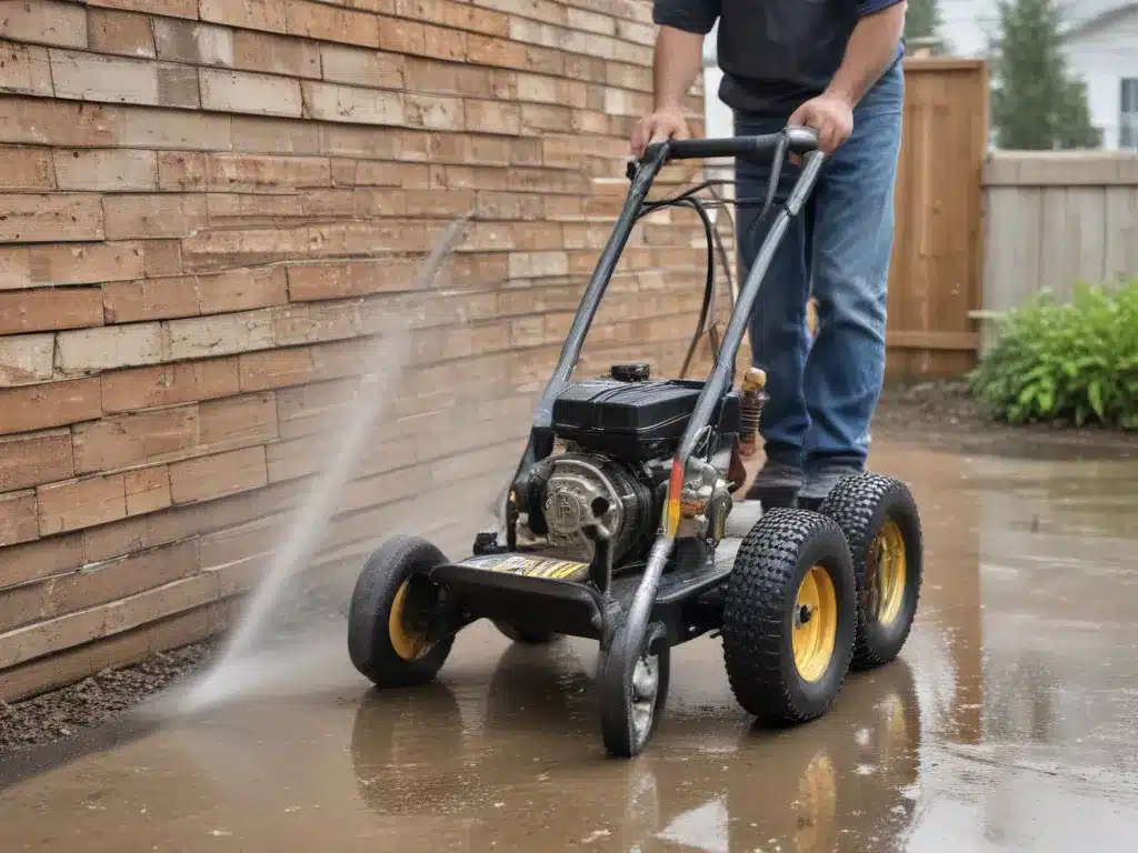 Selecting the Right Pressure Washer for Outdoor Cleaning Jobs