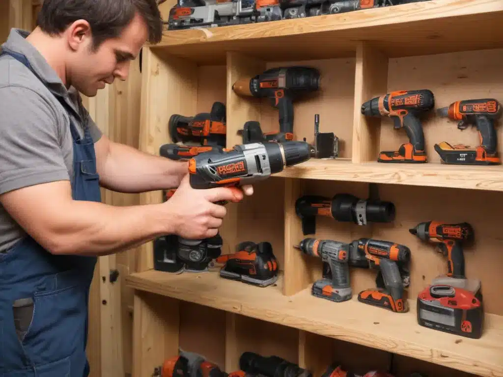 Storing Power Tools The Right Way
