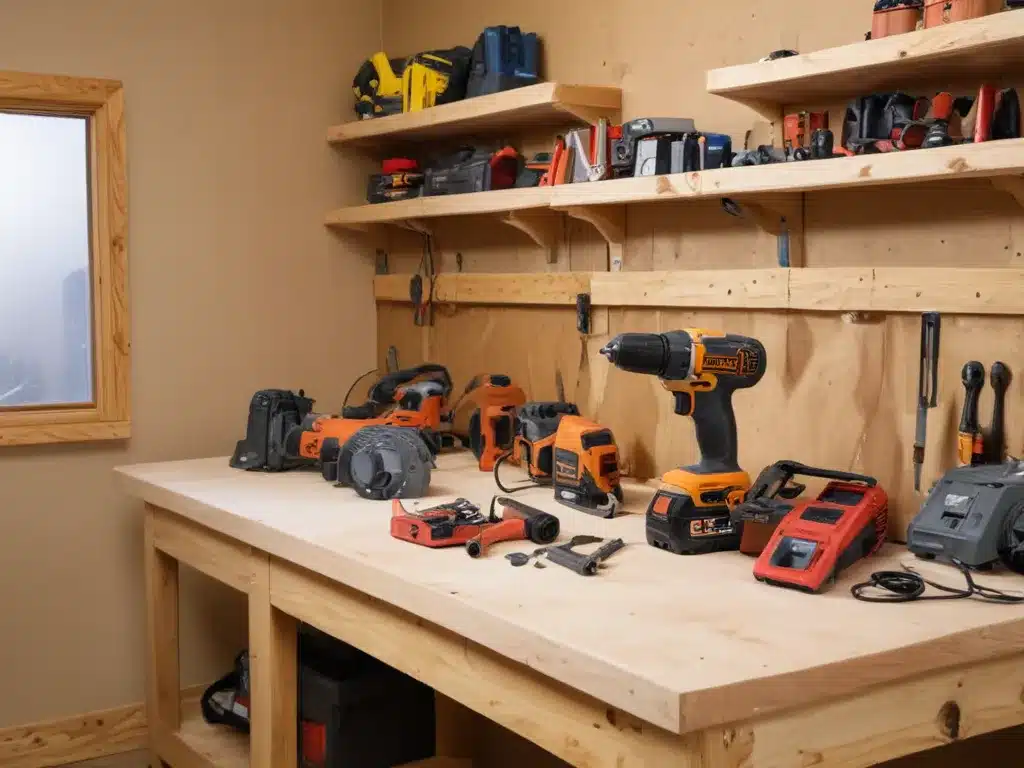 Storing Power Tools in Climate Controlled Workspaces