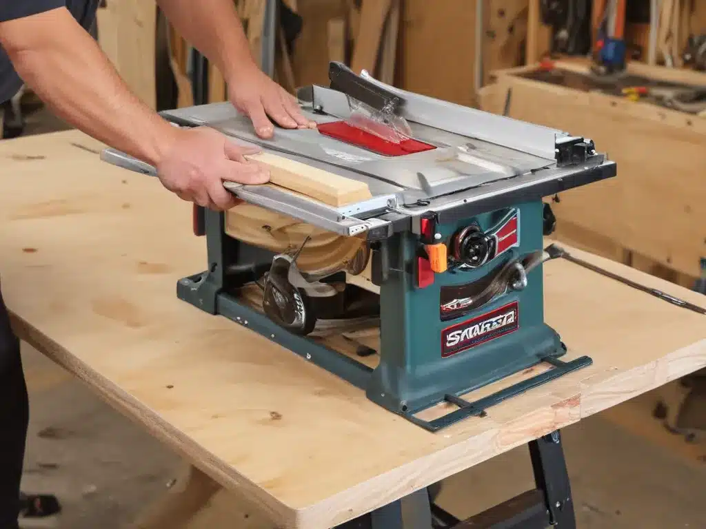 Taming Kickback: Safe Table Saw Techniques