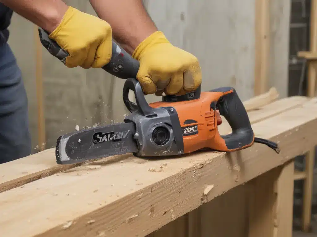 Testing the Limits of Reciprocating Saws for Demolition Jobs
