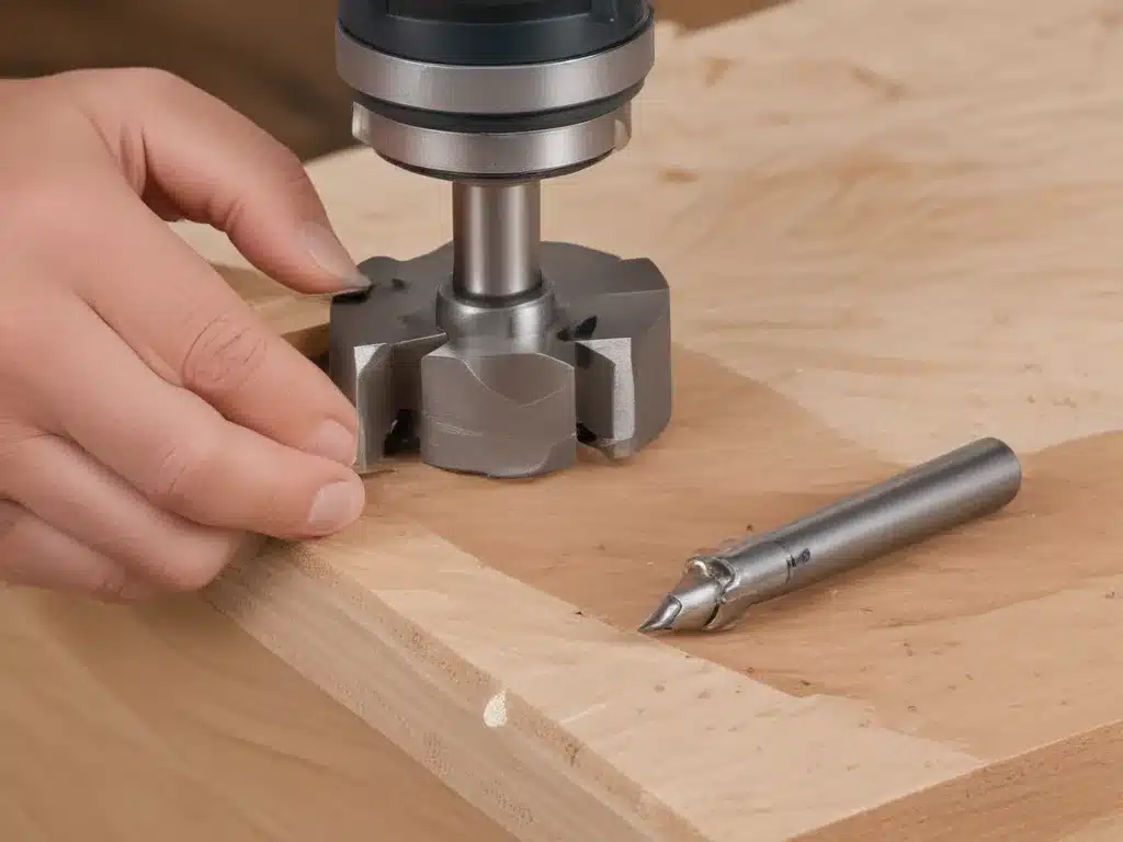 Upgrade to Carbide Tipped Router Bits for Clean Cuts