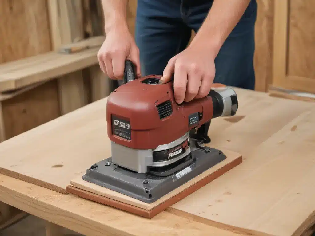 Using Your Belt Sander for Flawless Wood Finishing