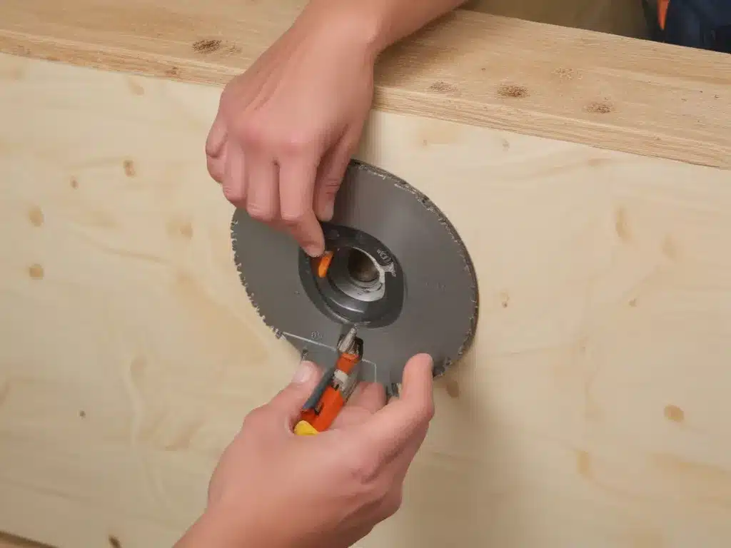 Using a Hole Saw to Cut Clean Openings